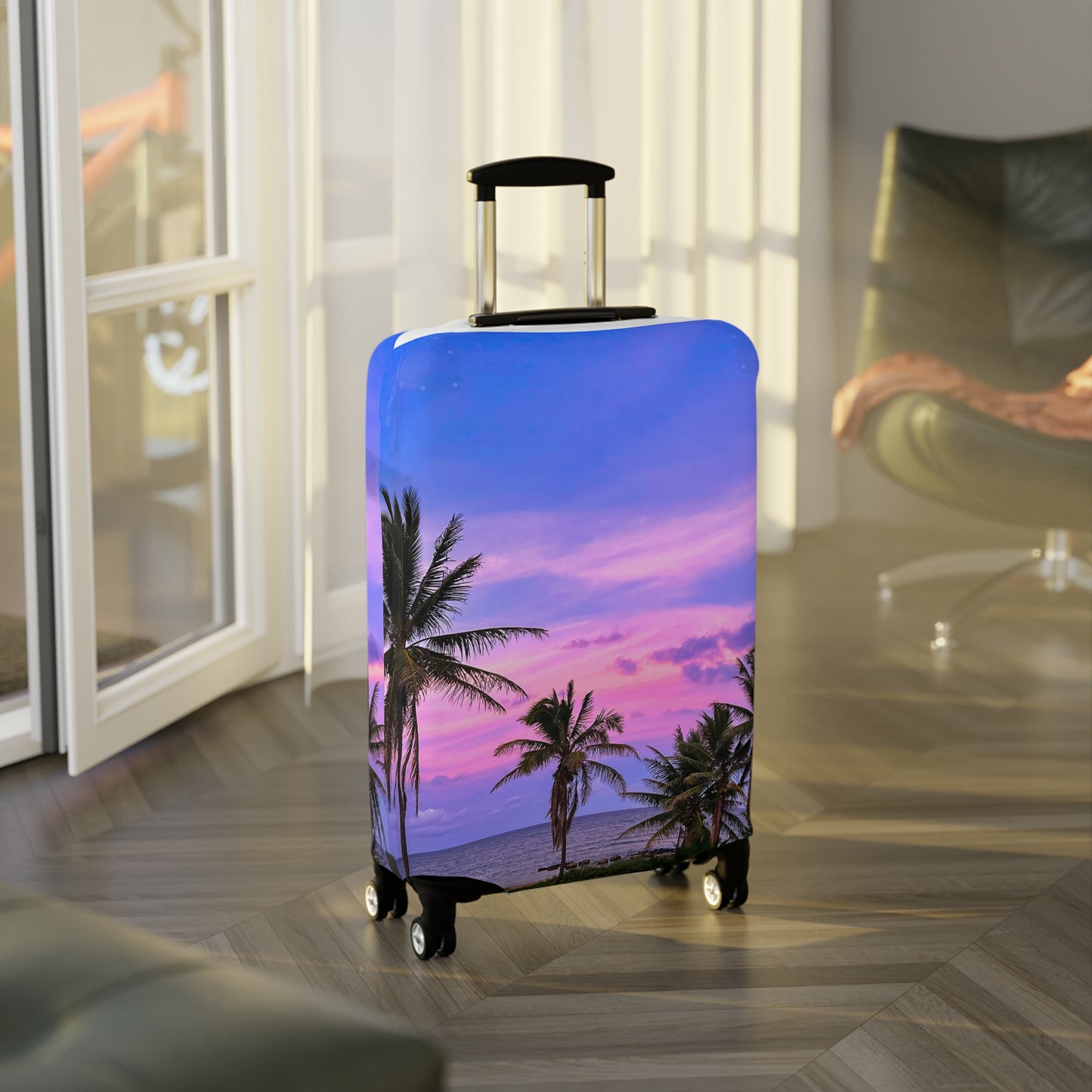 Luggage Cover - "Bubblegum"