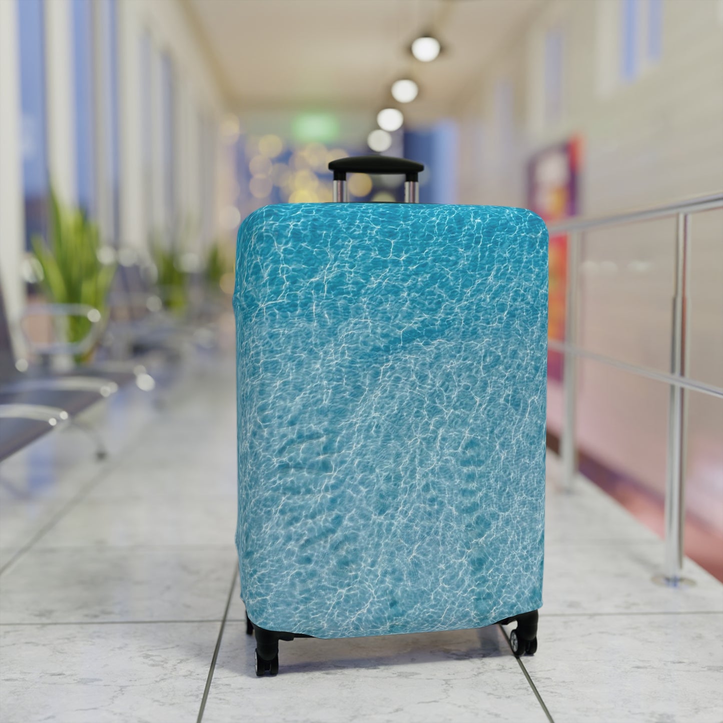 Luggage Cover - "Soft Tide"