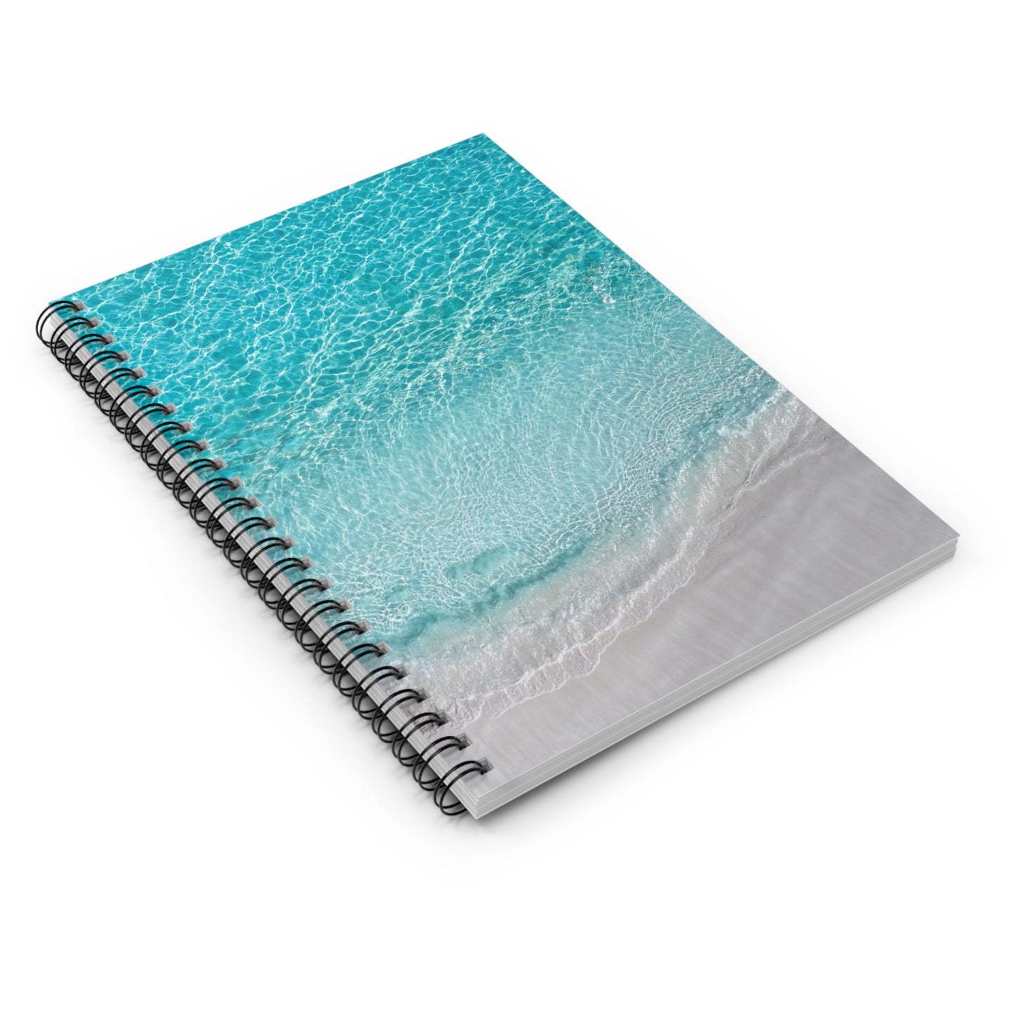 Spiral Notebook — "Saltwater Silence"