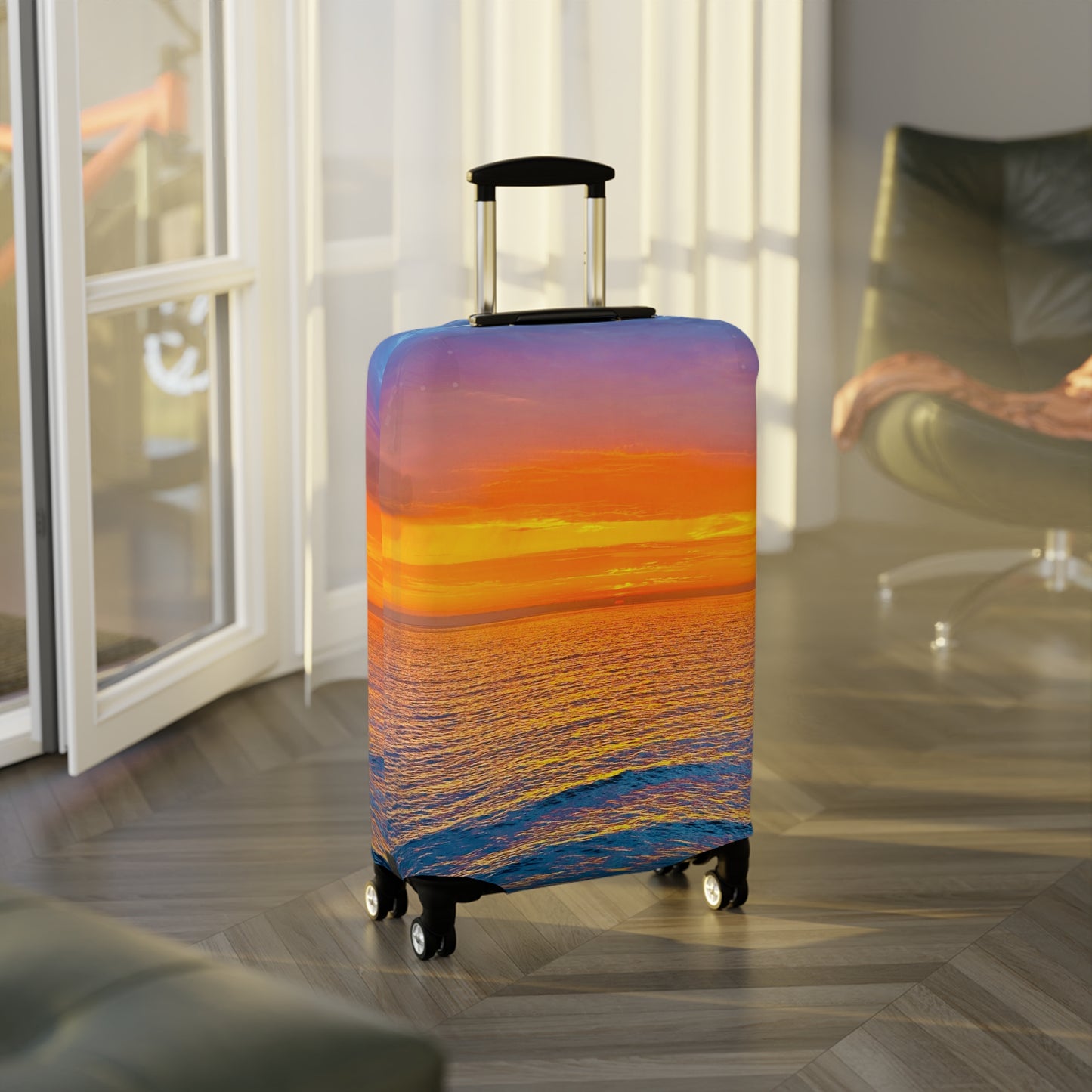 Luggage Cover - "Color Wheel"
