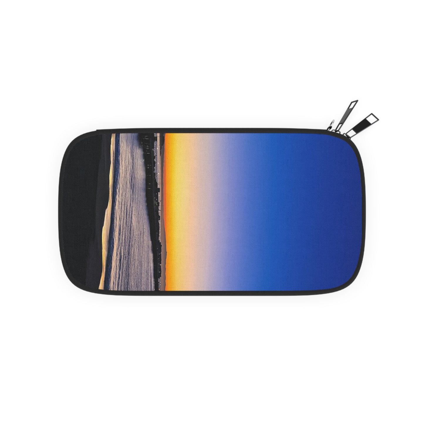 Passport Wallet - "Golden Blues"