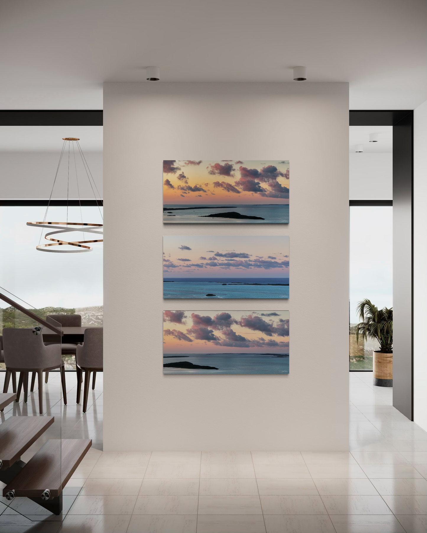 Minimal Ocean Drift Art Print Bundle — Salty Vibes