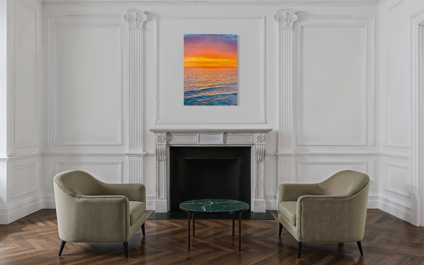 Color Spectrum Circular Design Wall Decor — Salty Vibes