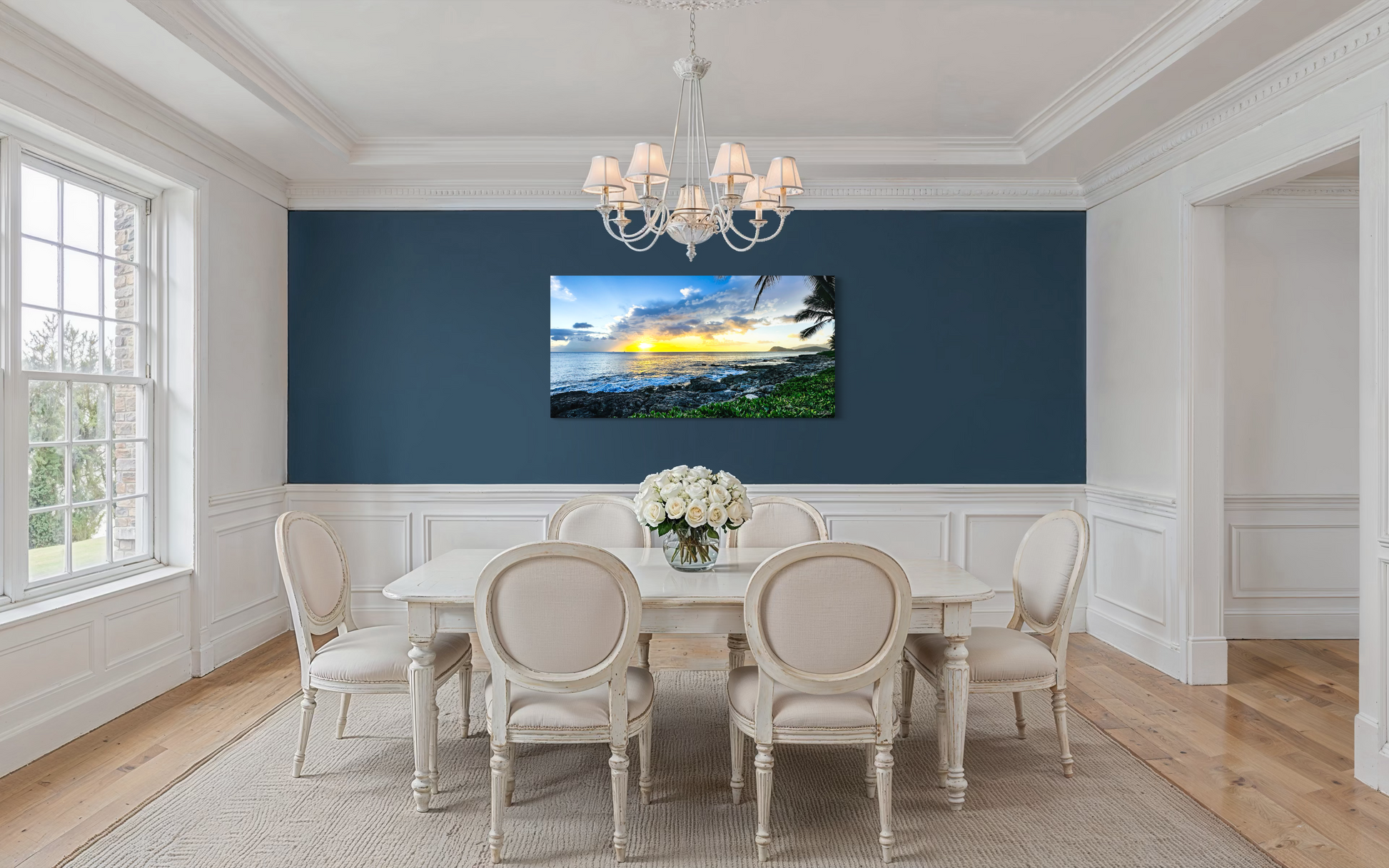 Hawaii Coastal Sunset Landscape Mellow Yellow — Salty Vibes