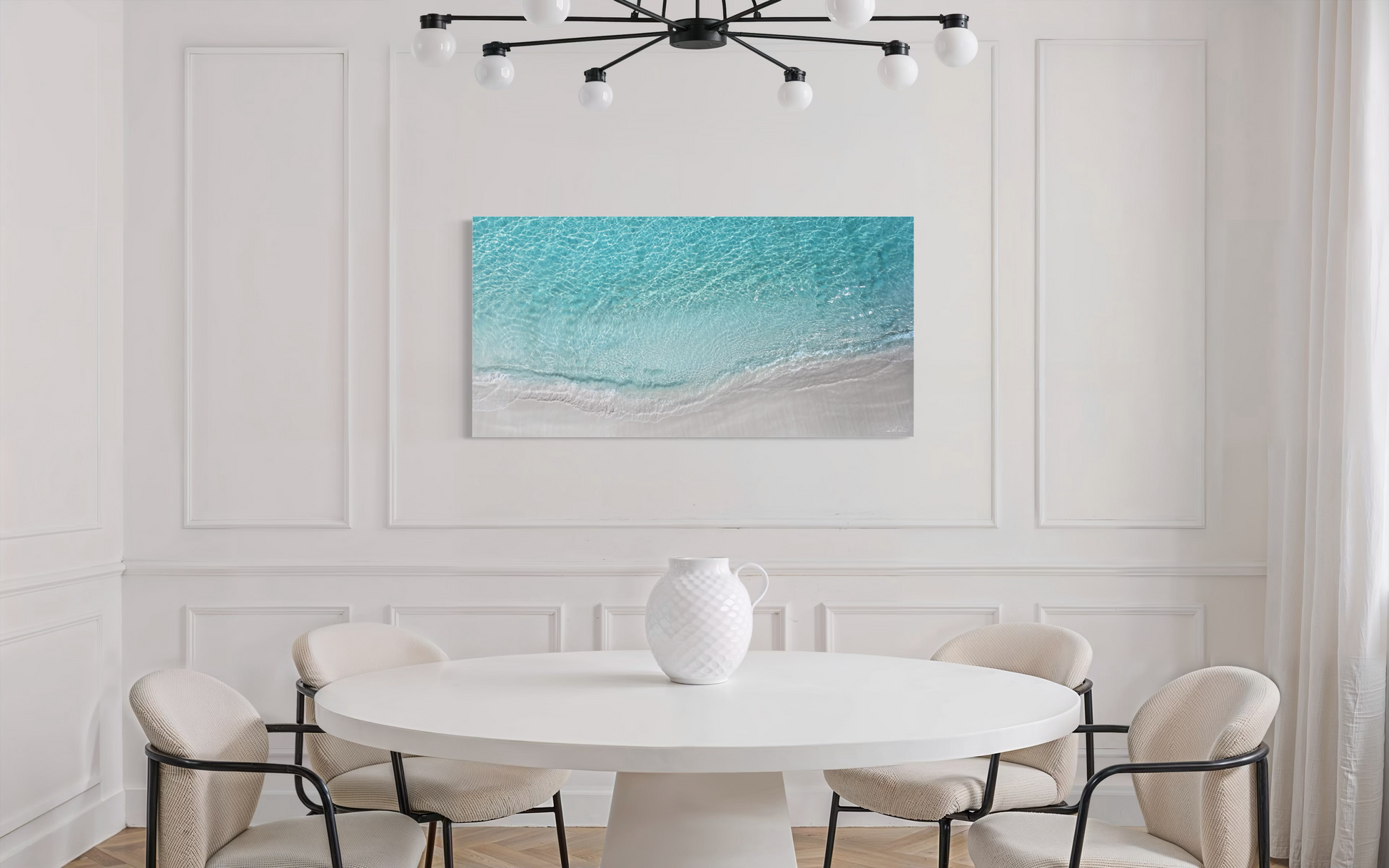 Exuma Calm Blue Water Minimal Beach Shoreline — Salty Vibes