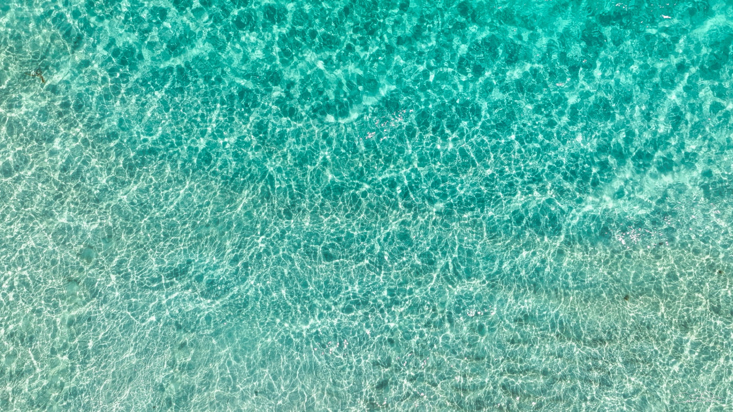 Calm Tide - Aerial ocean photography by Cintra Davis